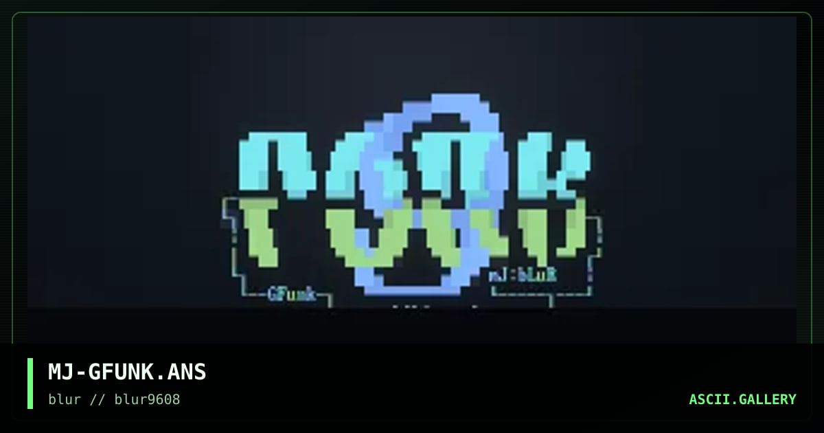 gfunk, by majick, 1996