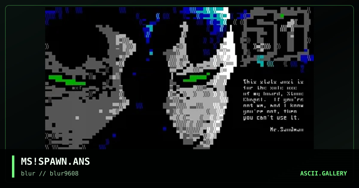 Spawn for Stone Chapel, by mr sandman, 1996