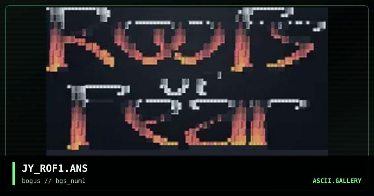 JY_ROF1.ANS, by joy, 1996