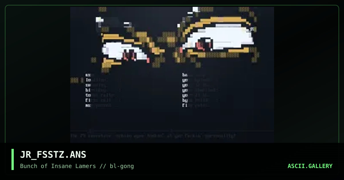 FS shizo userstatz, by jerusalem, 1997