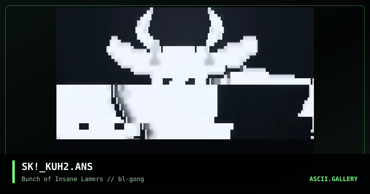 die Kuh 2, by schlumpfkiller, 1997