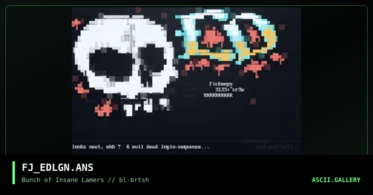 ED:: neat skull, by fastjack, 1997