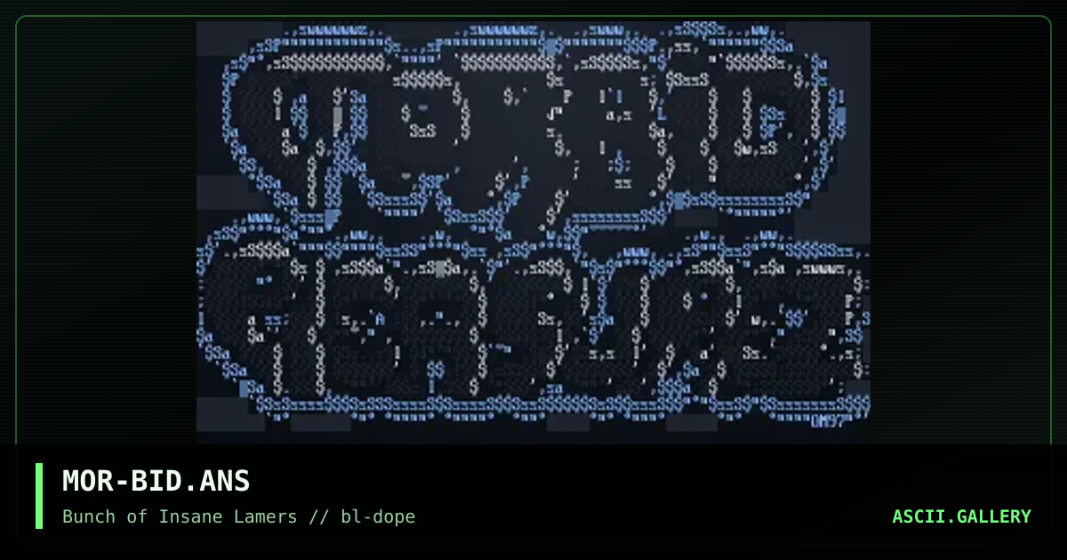 MOR-BID.ANS, by untagged, 1997