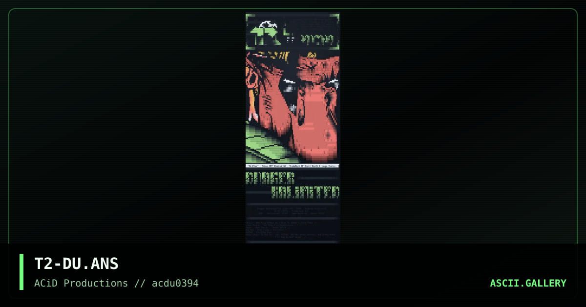 Danger Unlimited, by terminator2, 1994