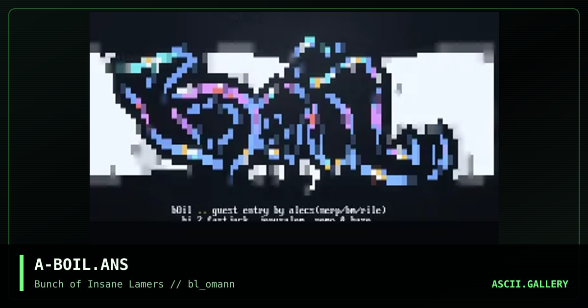 bOil guest, by alecs, 1998