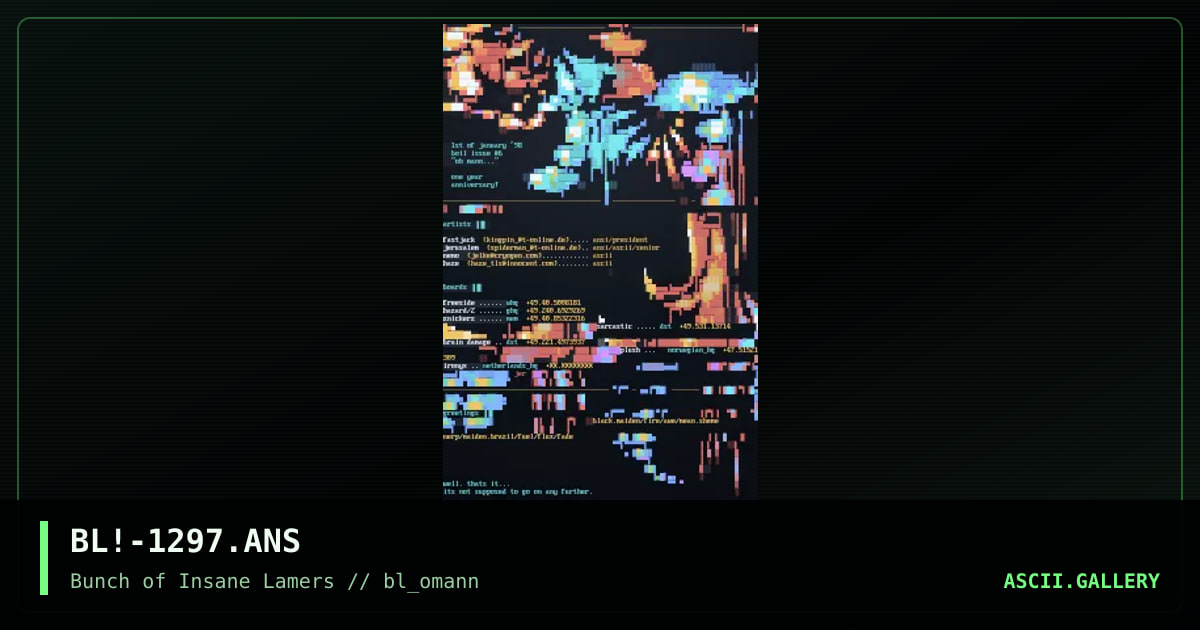 boil #6 / group information, by jerusalem, 1998