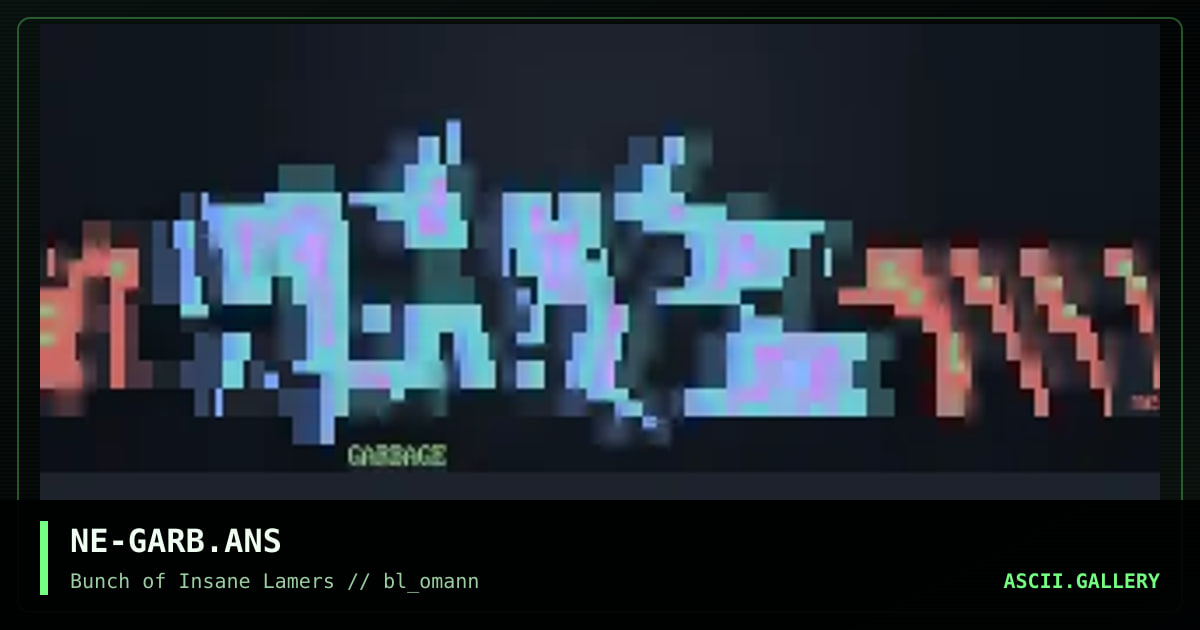 NE-GARB.ANS, by nemo, 1998