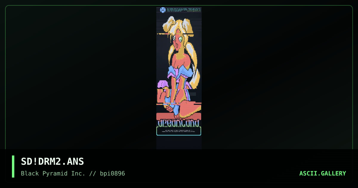 dreamland, by sad, 1996