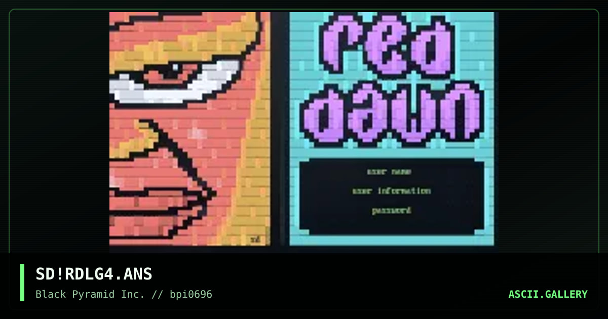 red dawn login., by sad, 1996