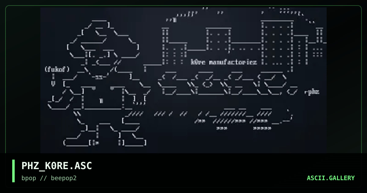 PHZ_K0RE.ASC, by pehaz, 2000