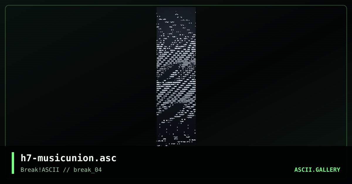 h7-musicunion.asc, by h7, 2014