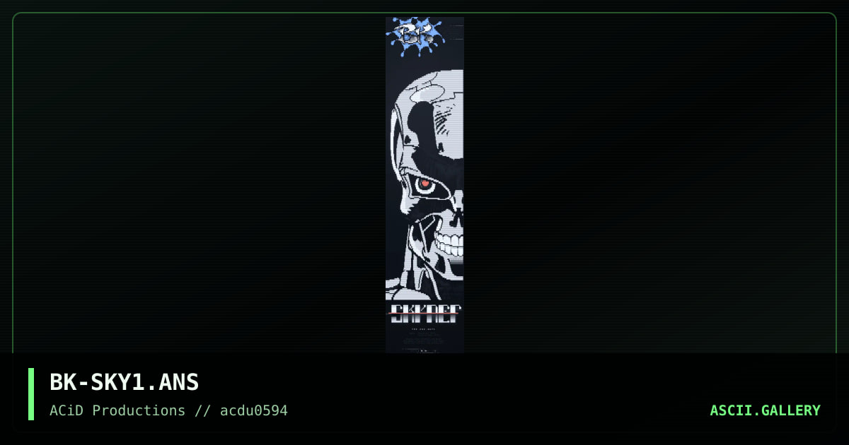SkyNet, by bad karma, 1994