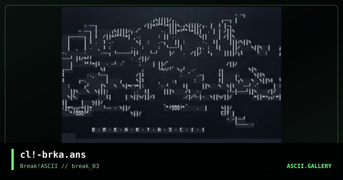 cl!-brka.ans, by cleaner, 2014