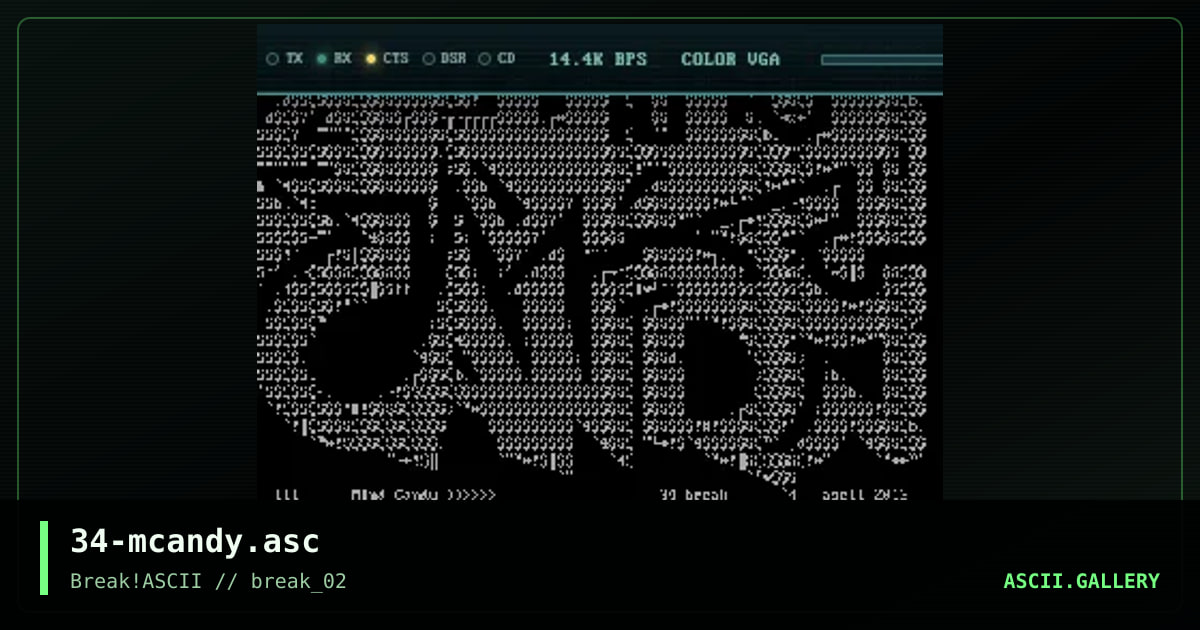 34-mcandy.asc, by spear, 2013