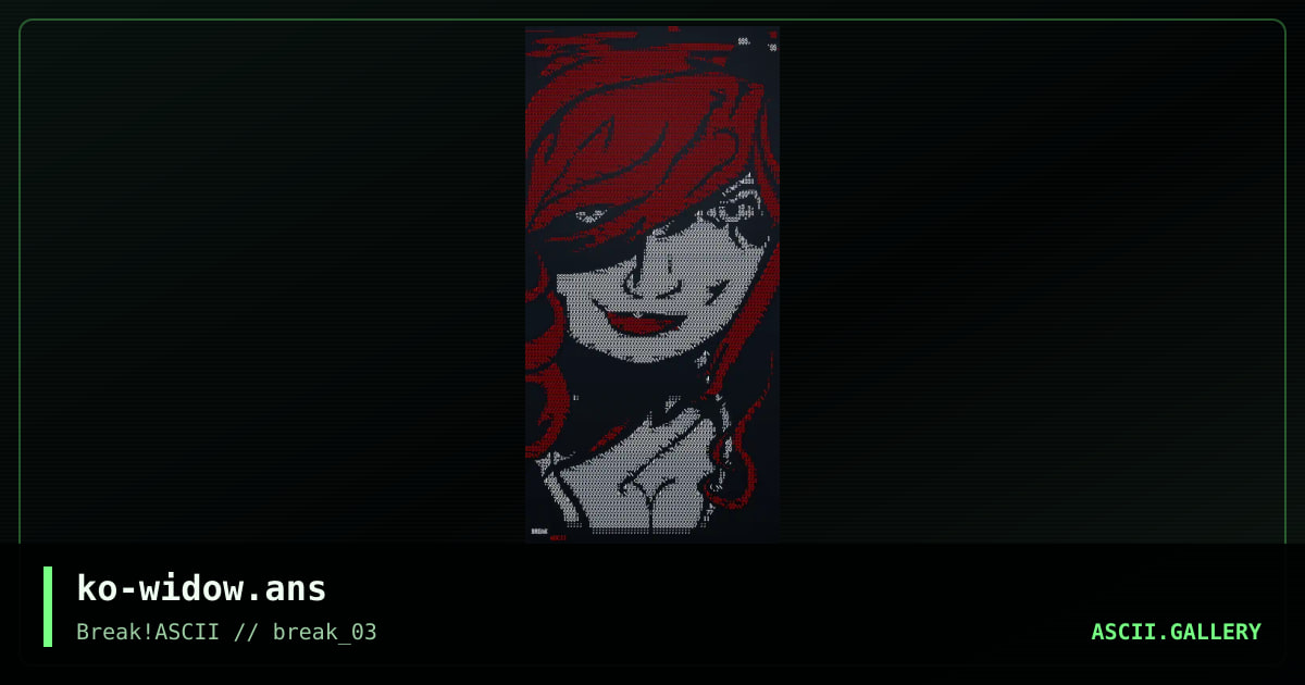 ko-widow.ans, by konami, 2014
