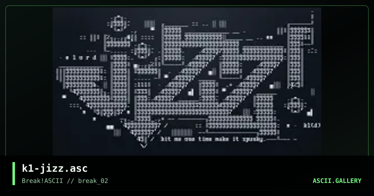 k1-jizz.asc, by knocturnal, 2013
