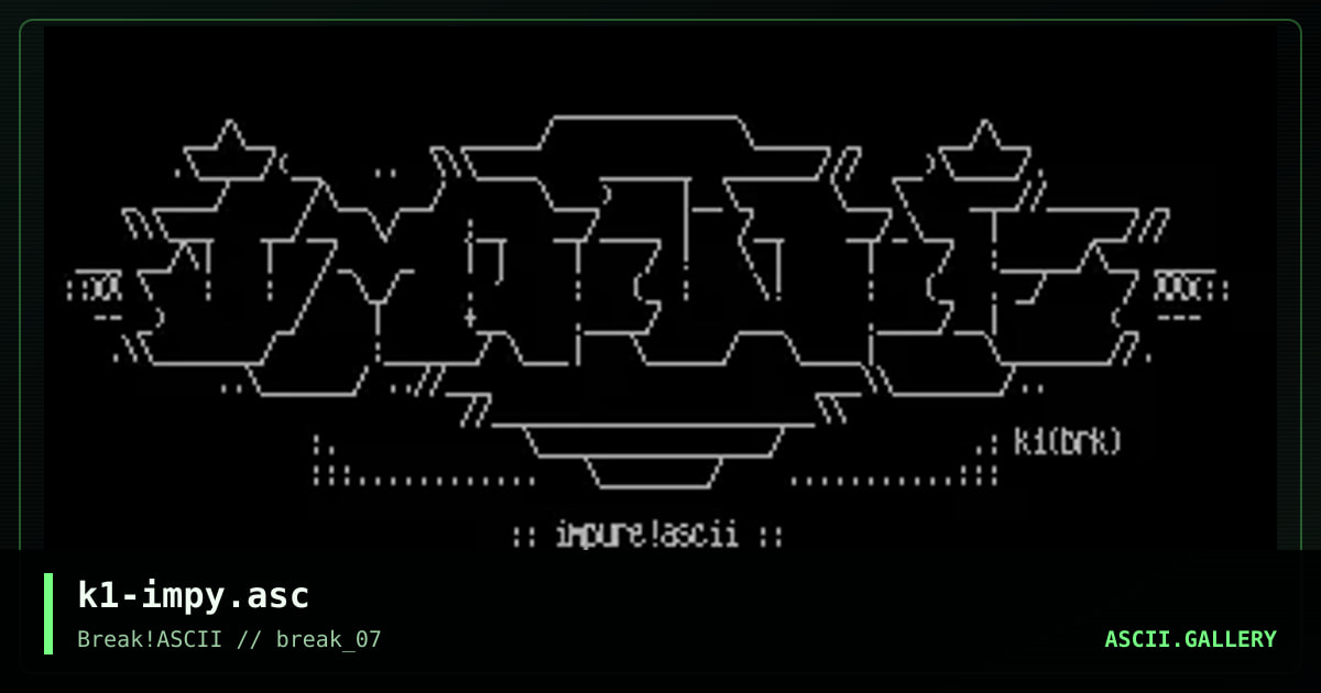 k1-impy.asc, by knocturnal, 2015
