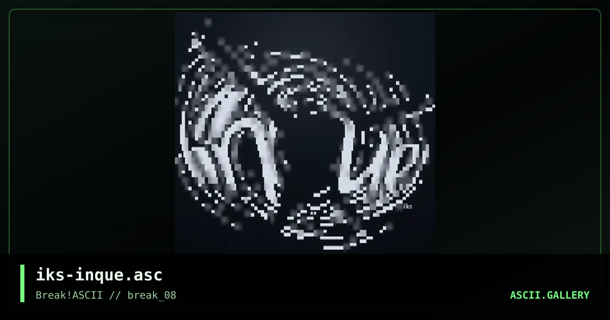 iks-inque.asc, by irokos, 2015