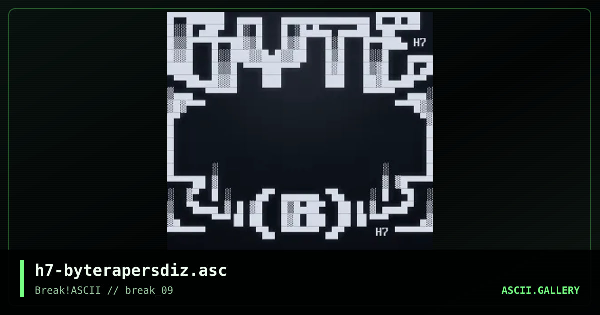 h7-byterapersdiz.asc, by h7, 2016