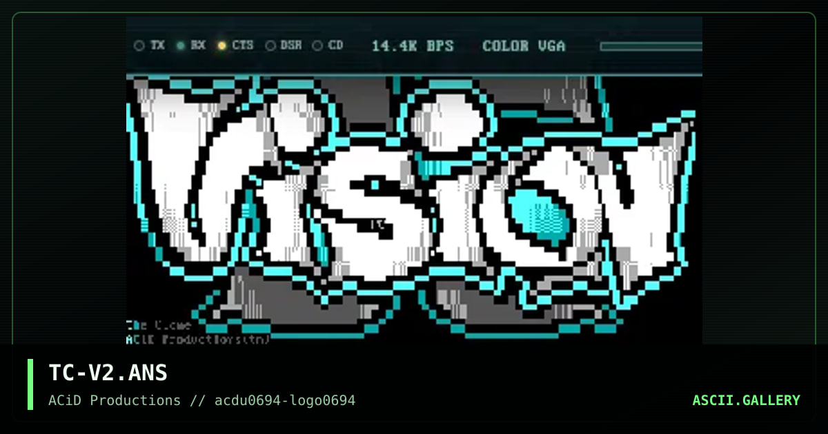 TC-V2.ANS, by the clone, 1994