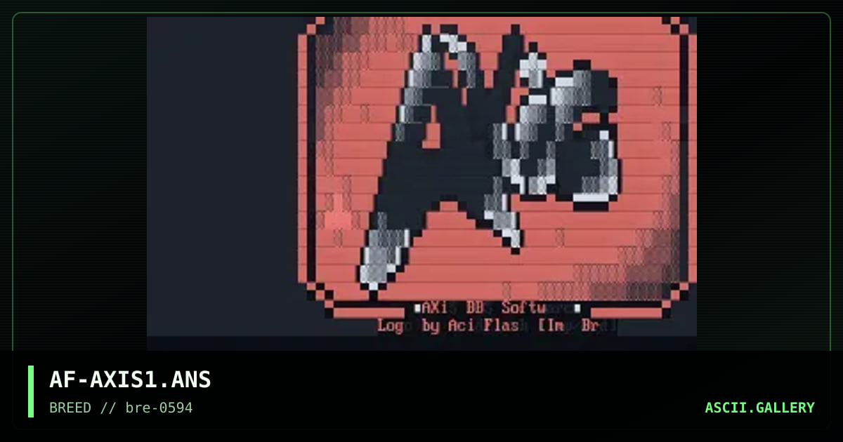 AF-AXIS1.ANS, by acidflash, 1994