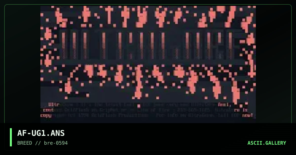 AF-UG1.ANS, by acidflash, 1994