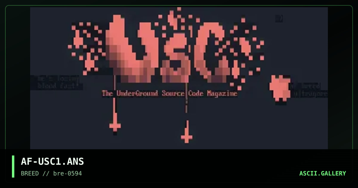 AF-USC1.ANS, by acidflash, 1994
