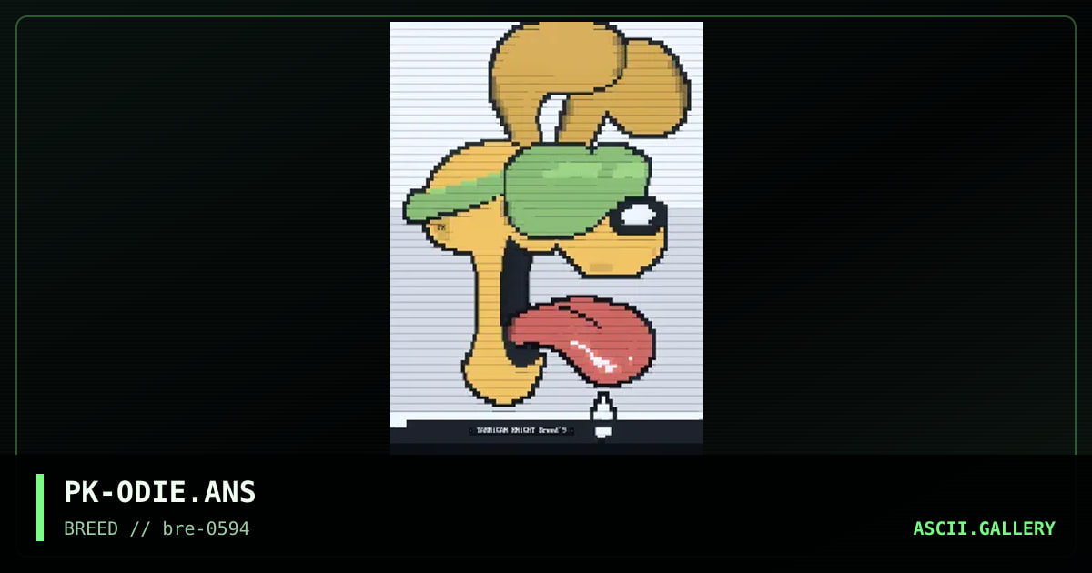 PK-ODIE.ANS, by ptarmigan knight, 1994