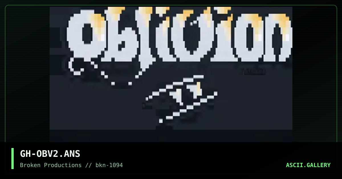 GH-OBV2.ANS, by grey hawk, 1994