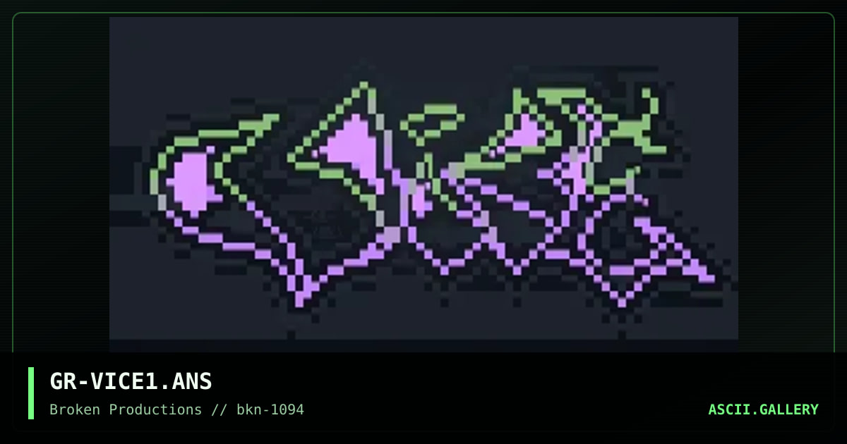 GR-VICE1.ANS, by grifter 908, 1994