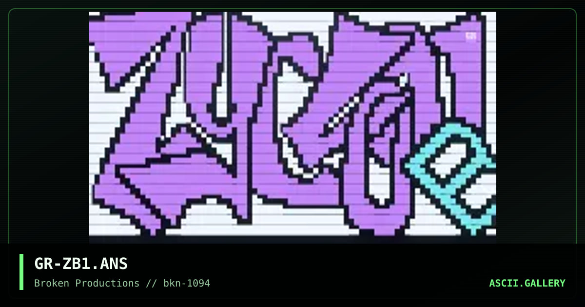 GR-ZB1.ANS, by grifter 908, 1994