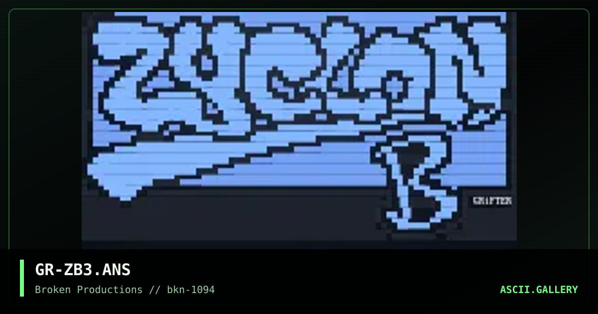 GR-ZB3.ANS, by grifter 908, 1994