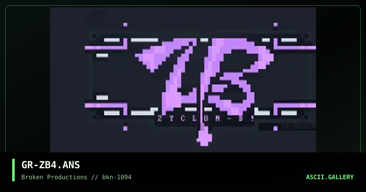 GR-ZB4.ANS, by grifter 908, 1994