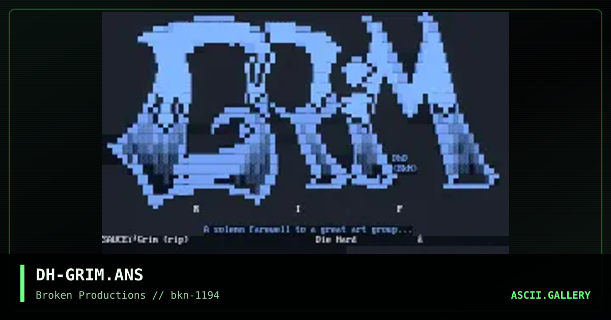 DH-GRIM.ANS, by die hard, 1994