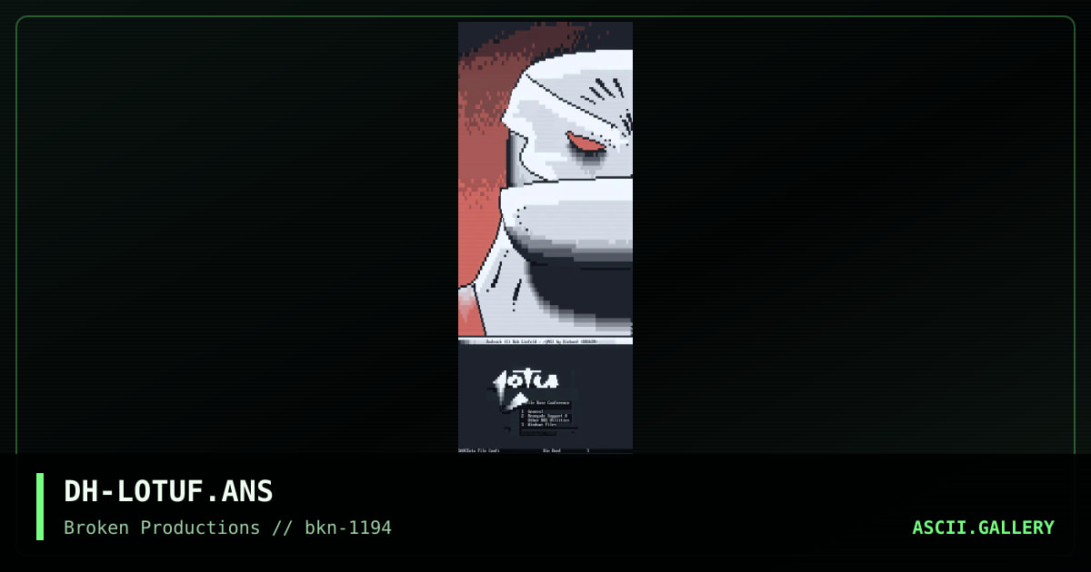 DH-LOTUF.ANS, by dreldragon, die hard, 1994