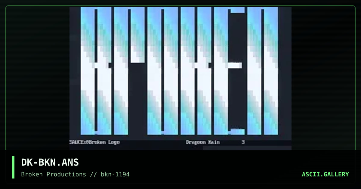 DK-BKN.ANS, by dragoon kain, 1994