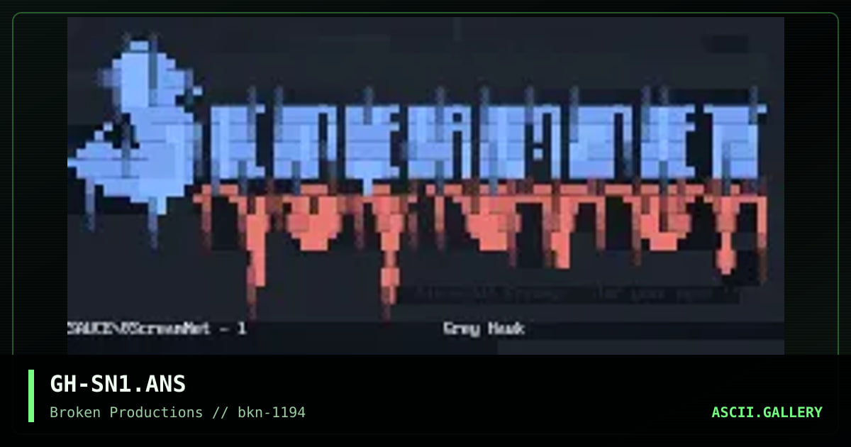 GH-SN1.ANS, by grey hawk, 1994