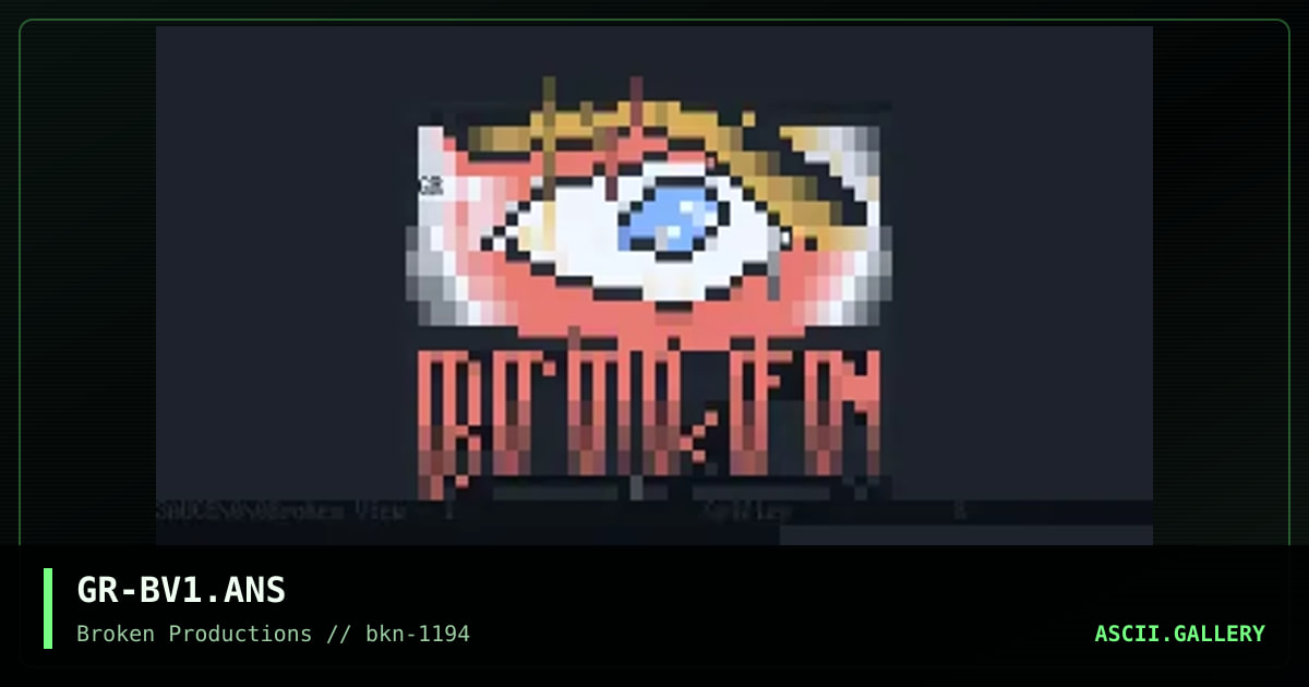 GR-BV1.ANS, by grifter 908, 1994