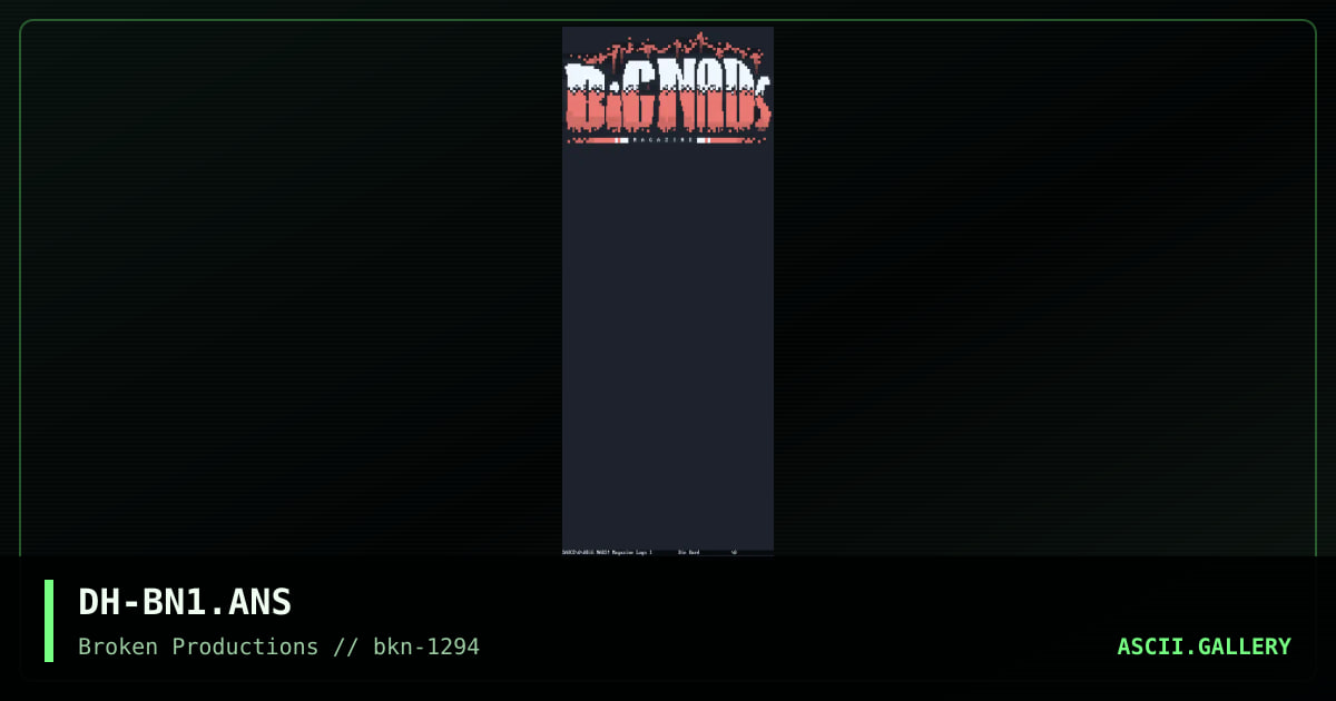 DH-BN1.ANS, by die hard, 1994