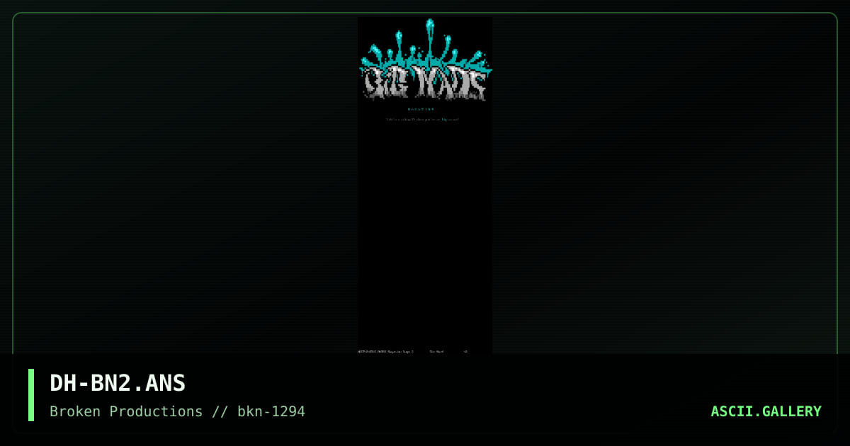 DH-BN2.ANS, by die hard, 1994