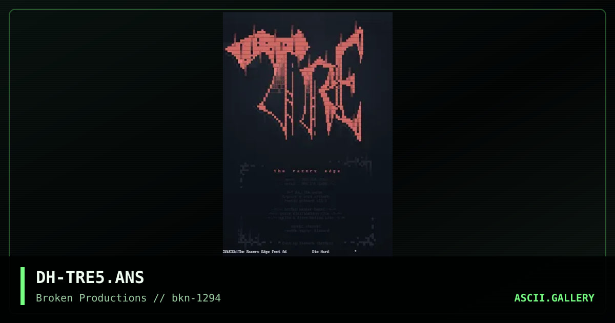 DH-TRE5.ANS, by die hard, 1994