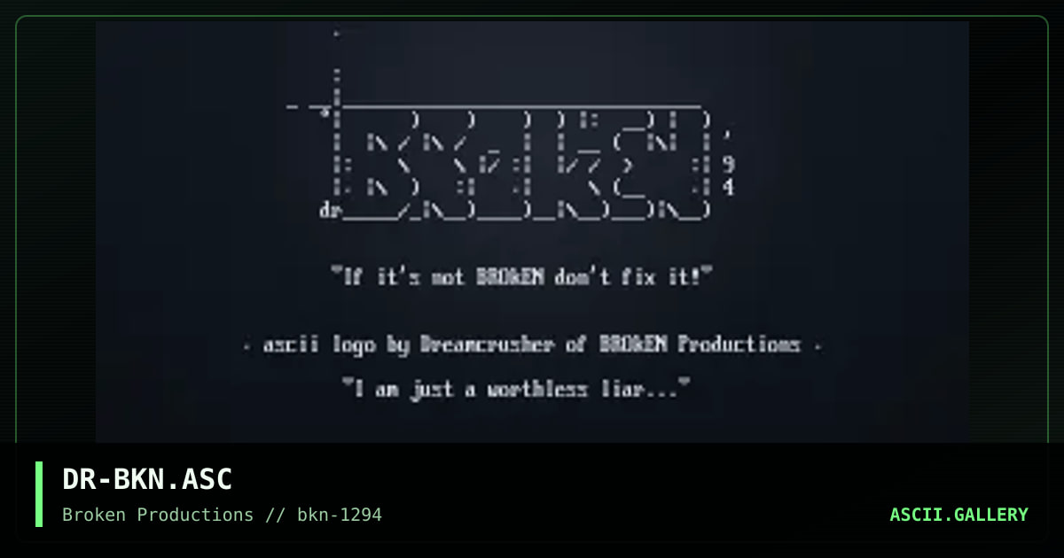 DR-BKN.ASC, by dreamcrusher, 1994