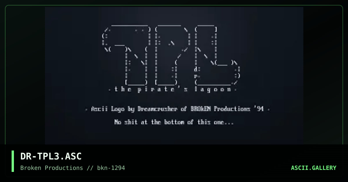 DR-TPL3.ASC, by dreamcrusher, 1994