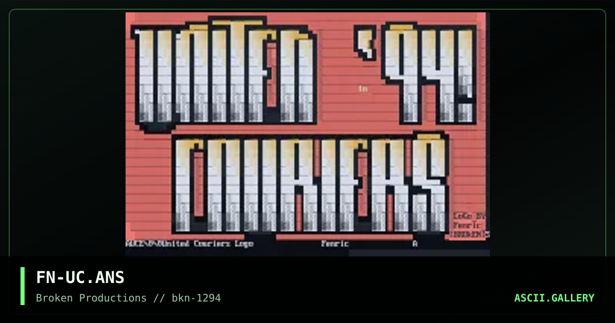 FN-UC.ANS, by fenric, 1994