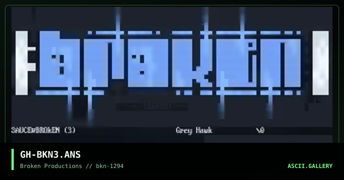 GH-BKN3.ANS, by grey hawk, 1994