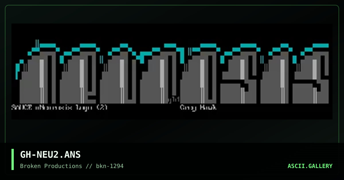 GH-NEU2.ANS, by grey hawk, 1994