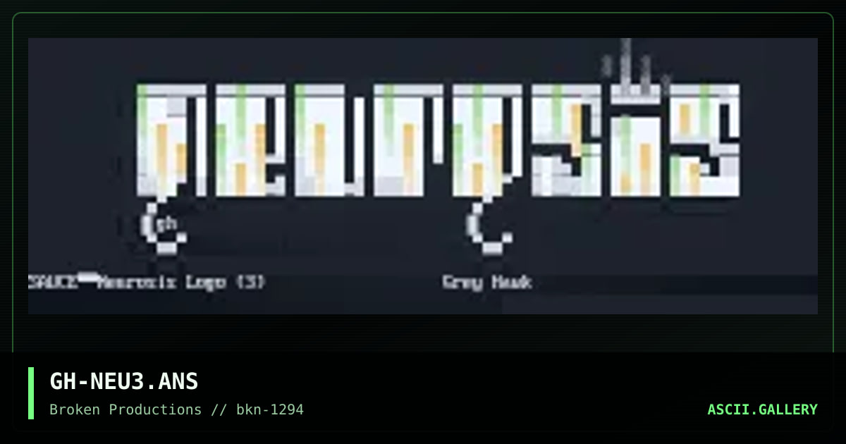 GH-NEU3.ANS, by grey hawk, 1994