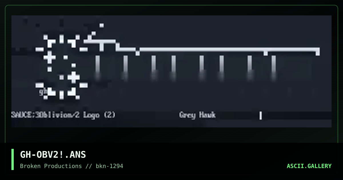 GH-OBV2!.ANS, by grey hawk, 1994