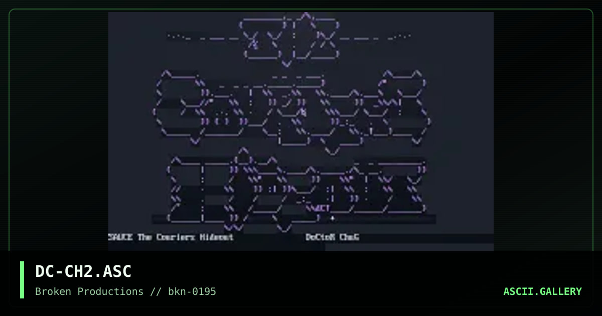 DC-CH2.ASC, by doctor chug, 1995