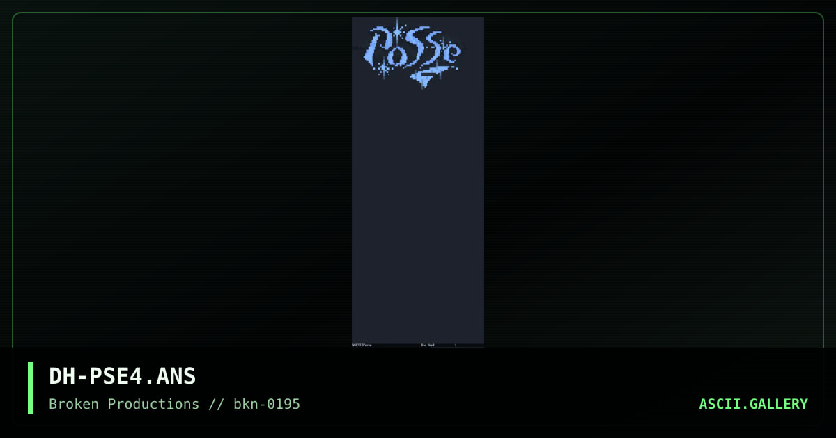 DH-PSE4.ANS, by die hard, 1995